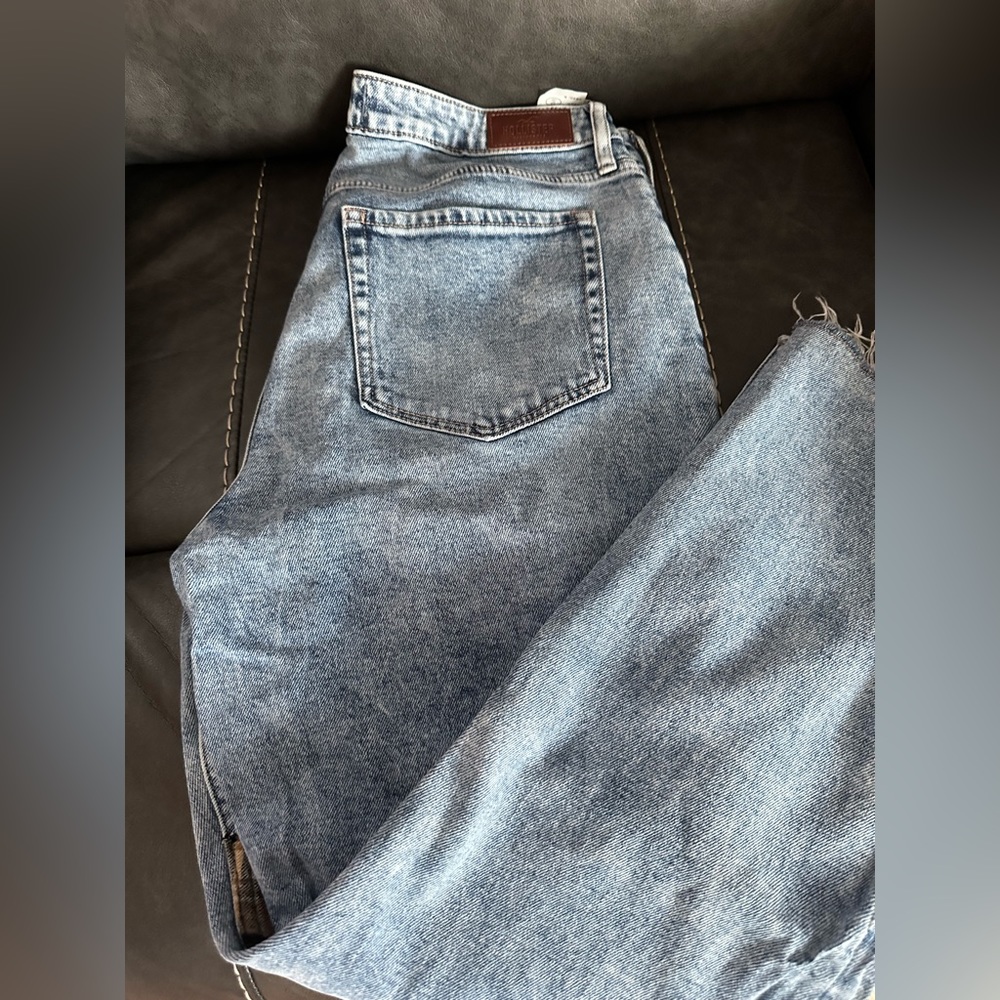 Hollister patched jeans in size 30.